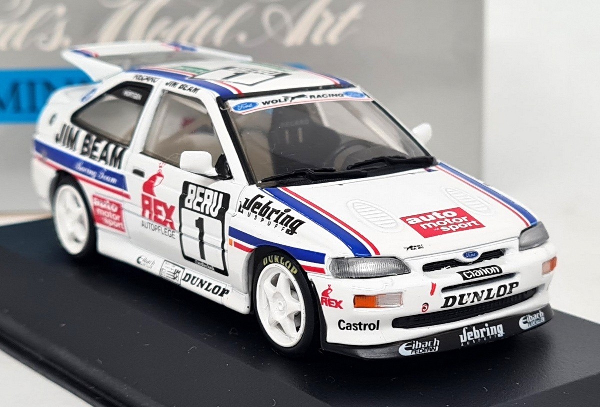 Minichamps 1/43 Ford Escort RS Cosworth DTT 1994 C, Huertgen Diecast Model Car