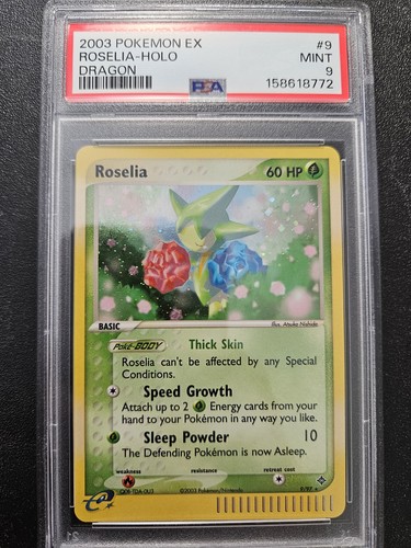 Roselia graded PSA 9 for sale on eBay
