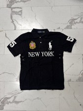 Polo Ralph Lauren Polo T-Shirt New York USA Big Pony 5 Chief Keef Men's Size L
