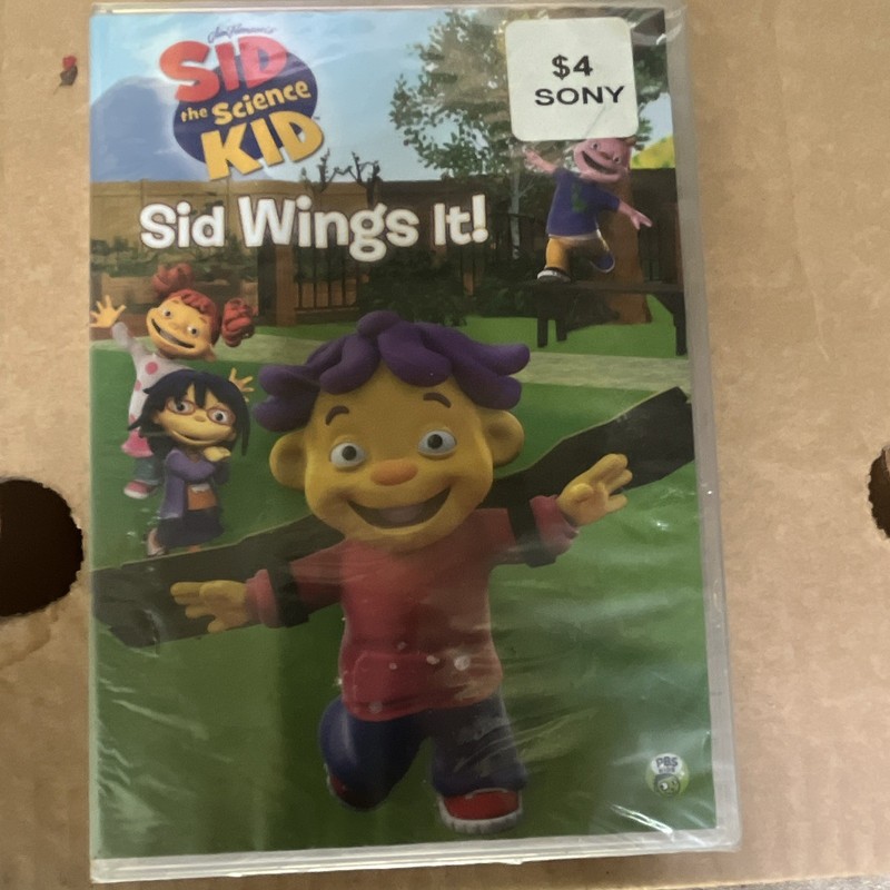 PBS Kids Sid the Science Kid: Sid Wings It! DVD English/Spanish ~90 min