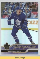 2023-24 Upper Deck Series 2 Young Guns Silver Foil Fraser Minten #482 READ 1e7g