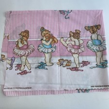 Daisy Kingdom Fabric Ballerina Babies Border 33  x 26  Piece READ