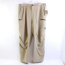 FINTECH The Guide Utility Pant Men's Size XXL Tan Water Resistant UPF 30+