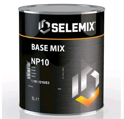 Selemix NP10 Weißtöner 3L Lack Industrielack Basislack Mix