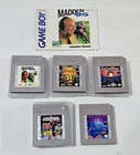 S-433 VINTAGE ORIGINAL NINTENDO GAME BOY GAMES DOUBLE DRAGON II COSMO TANK ETC