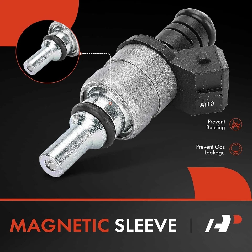 Set of 6 Fuel Injectors for BMW 320i 323i 325i 328i 525i X3 Z3 Z4 1998-2006 Foto 3 de 4