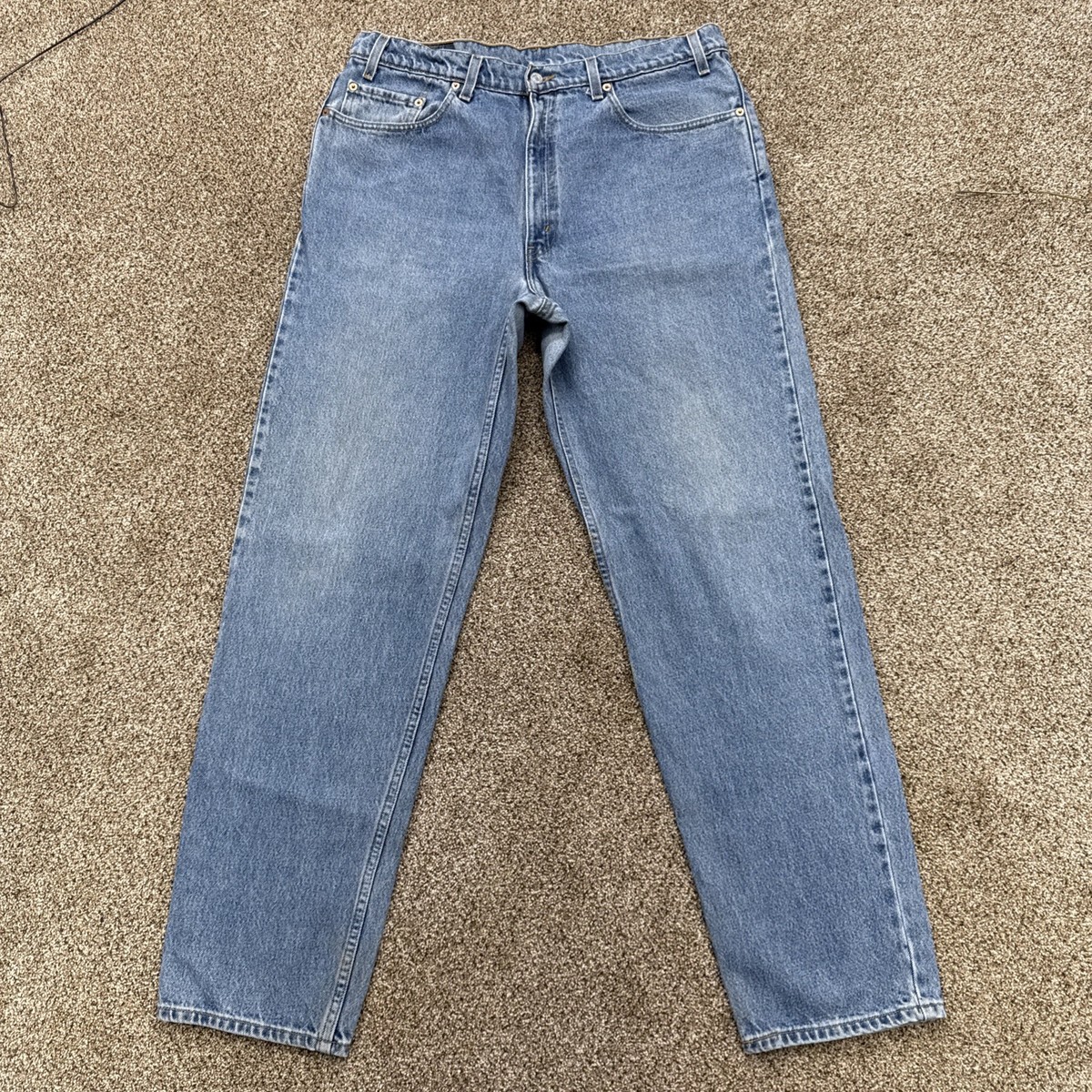 Vintage Levi's 550 Jeans 38x34 (fits 36x33) Relaxed Taper Blue
