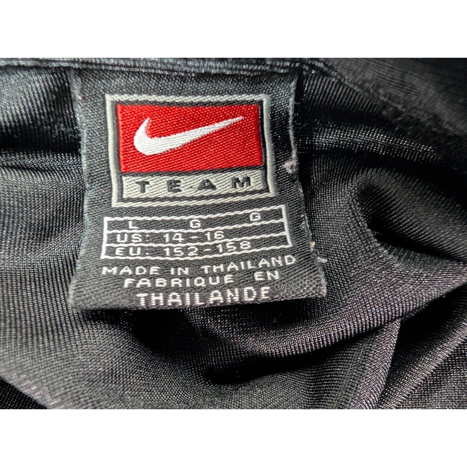 Vintage Nike Team Basketball Jersey Shirt Youth 1/4 Zip Swoosh Warm Up Size L