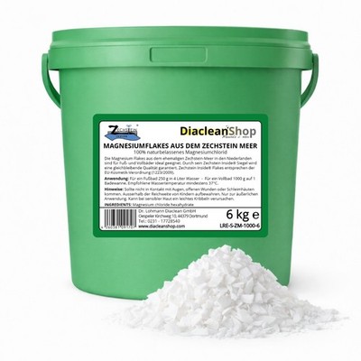 Zechstein Magnesium Flakes aus dem Zechstein Meer 6kg