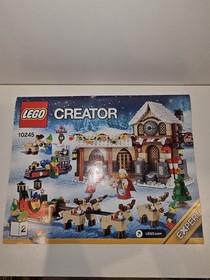 LEGO 10245 Instructions Stickers Minifigure Santa's Workshop Winter Village Read