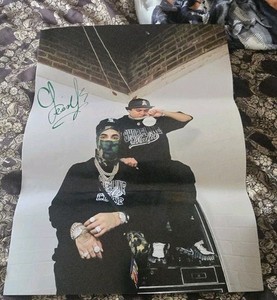 Ohgeesy Signed Offical Zumiez Poster