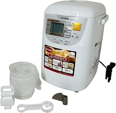 Zojirushi Home Bakery Bread Maker BB-HE10-WA 1 Loaf Automatic 100V White Japan