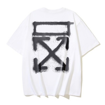 Off White T-Shirt Black / White S-M-L-XL