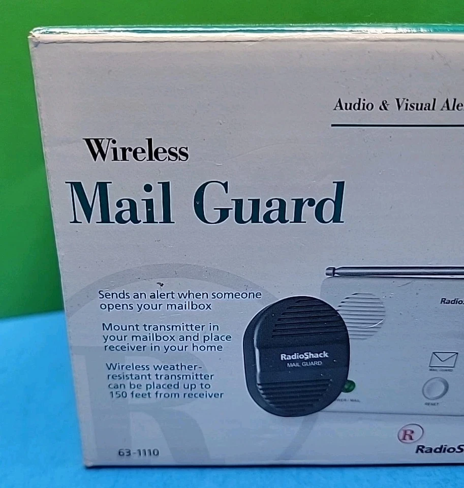 Radio Shack 63-1110 Wireless Mail Guard Mailbox Alert Protector Audio & Visual - Image 2 of 4