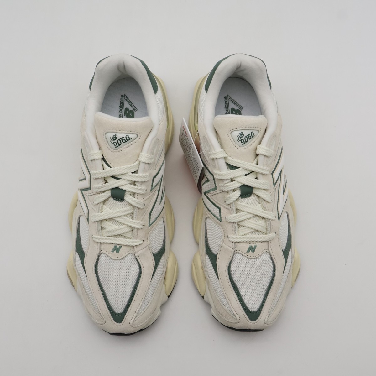 U9060EEI New Balance 9060 Off White Green (Men's) | eBay