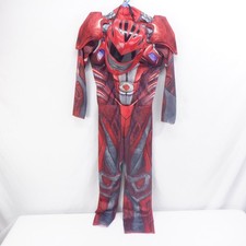 Disguise Red Power Rangers Halloween Costume child size M 8-10 50"-54" tall 