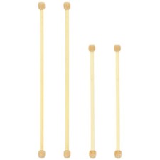 4 pezzi pali per arazzo bambù aste per arazzi bastoncini da appendere accessori fai da te