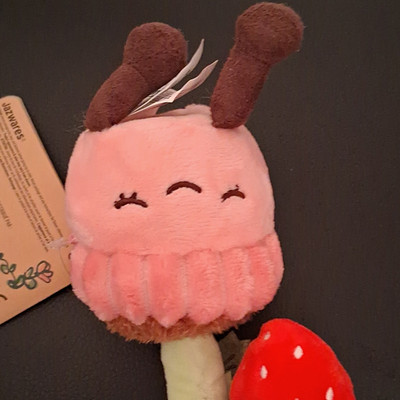 Greenhouse by Russ Snail Plush Pink Mushroom Strawberry, With Tags, 17142 2022