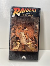 Indiana Jones Raiders of the Lost Ark VHS 1981 – Opened, Original Wrap Intact