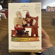 2012 Hallmark Time for Toys Once Upon A Christmas Keepsake Ornament Handcrafted