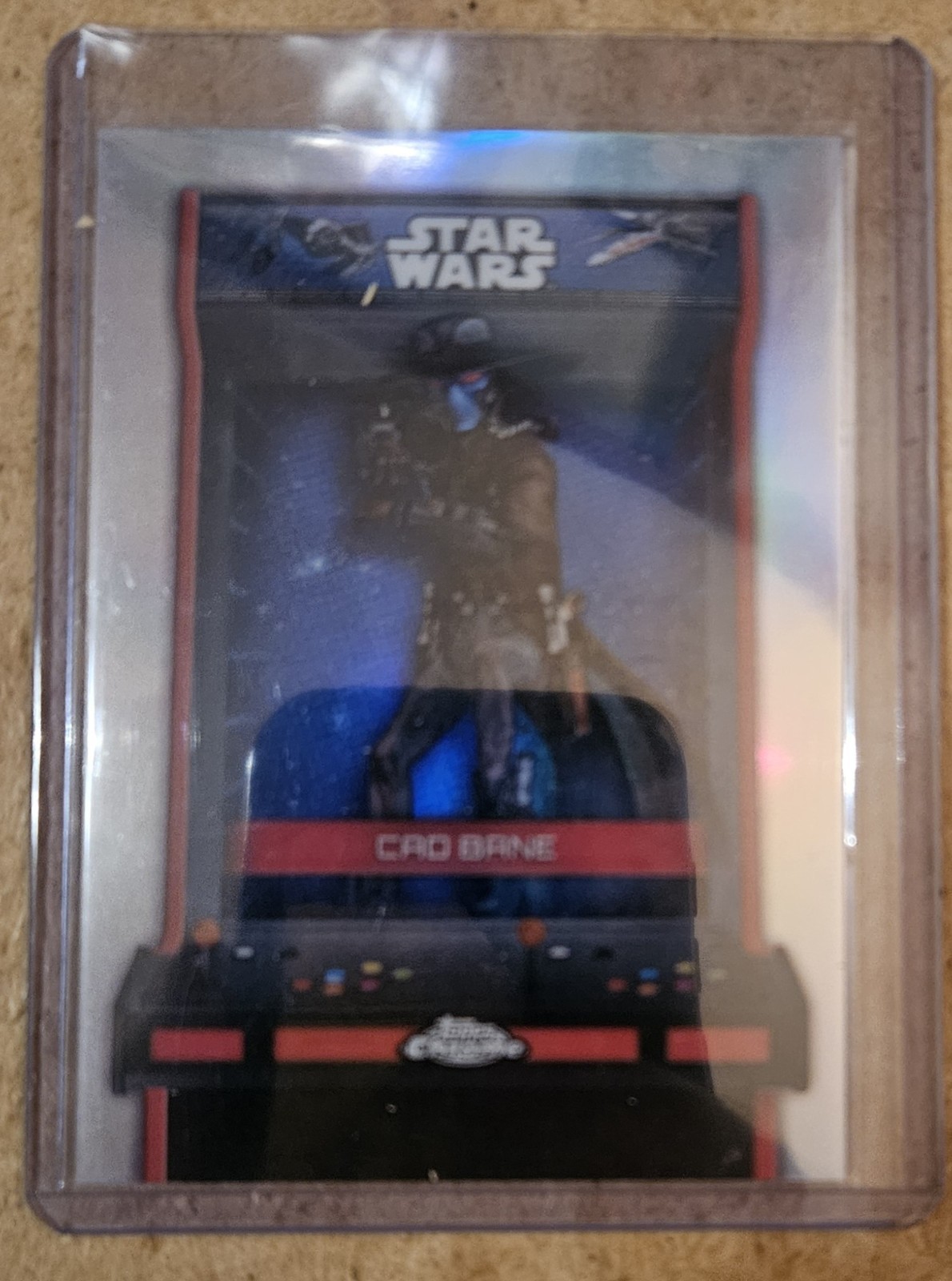 2025 Topps Chrome Star Wars #BS-CB Cad Bane Bonus Stage Case Hit SSP