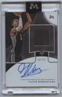 VICTOR WEMBANYAMA /99 RPA AUTO GAME USED PATCH ROOKIE MERCURY 2023-24 TOPPS RC 7