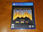 Doom: The Classics Collection (PlayStation 4 PS4, 2021) CIB
