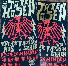 2 Karten - "Tote Hosen" Konzert in Minden - am 05.09.2026