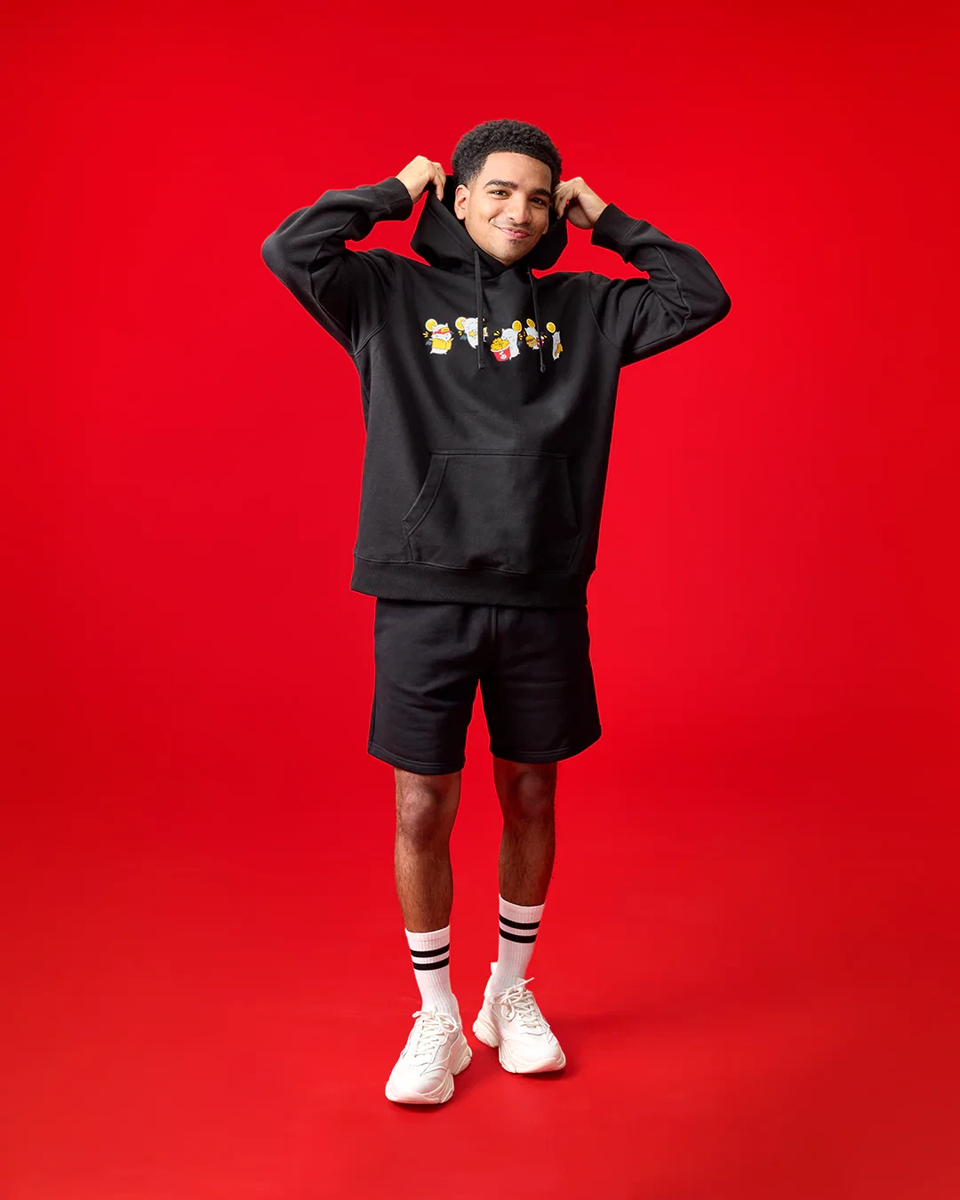 Jolibee x Final Fantasy Inspired Moogle Hoodie Cute Mascot