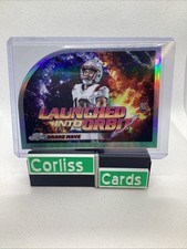 2024 Topps Cosmic Chrome Drake Maye Launched Into Orbit RC #LIO-8 Patriots