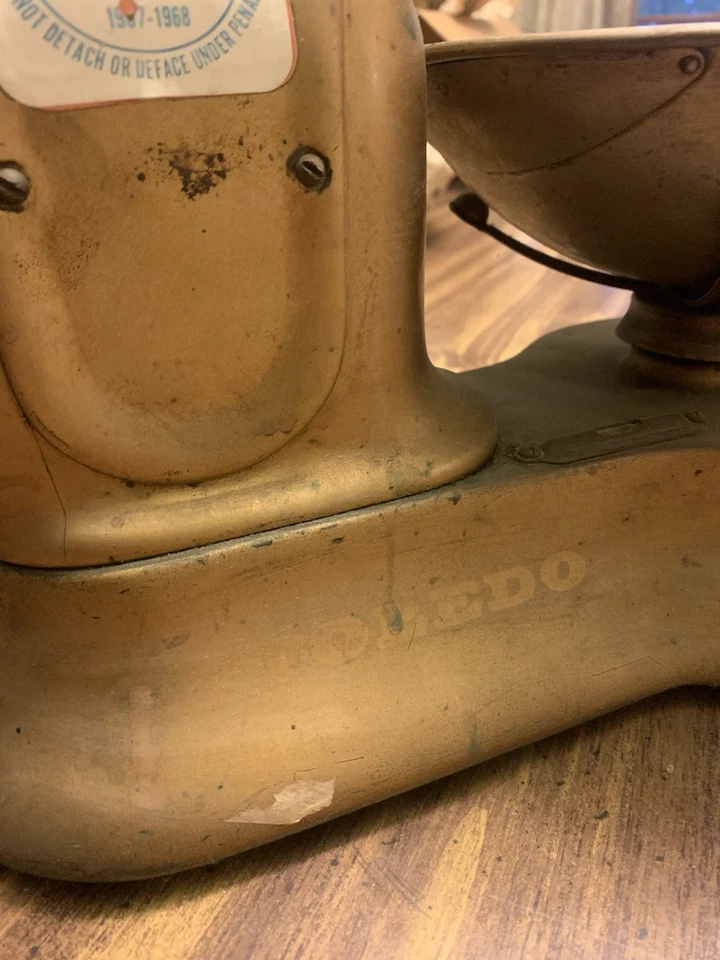 Vintage Toledo Candy Scale, 36oz Capacity - Image 4 of 4