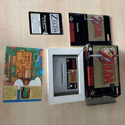 Zelda: A Link to the Past (Super Nintendo) SNES | inkl. Anleitung, Karte & OVP