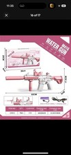 M416 Water Gun Electric Pistol Shooting Toy Automatic Summer Beach Outdoor Fun