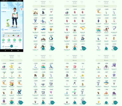 Pokémon Acc Go - Level 41 - 4 Shiny - 26 Legendary - Instant D3livery