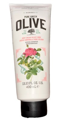 Korres Olive Body Cream Velvet Rose 13.53 FL. OZ. 400mL