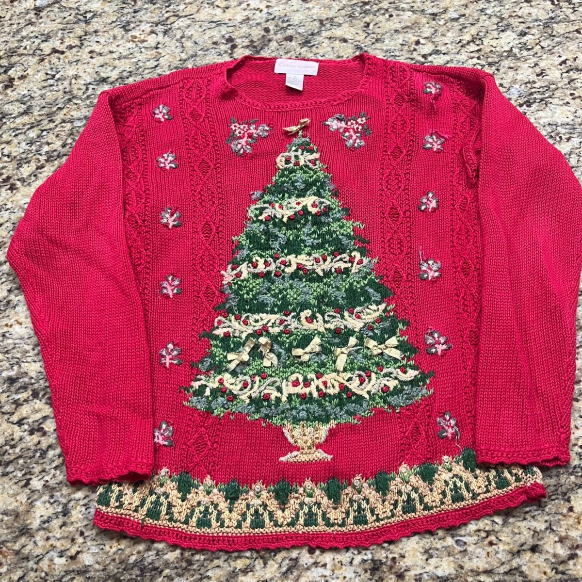 Casual Corner Christmas Sweaters for Women for sale - eBay