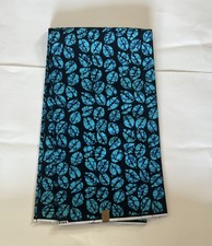 African Print Fabric, Ankara Fabric, Blue Fabric