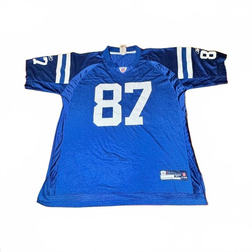 2000s Reebok Reggie Wayne Indianapolis Colts 87 NFL Jersey XL