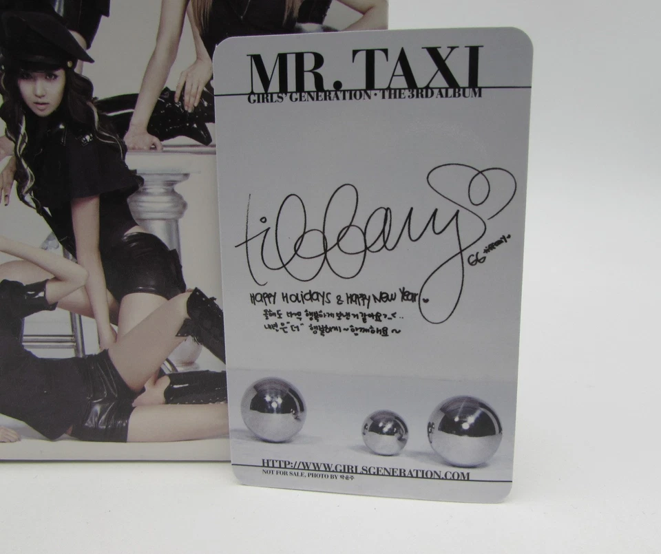 Girls' Generation The 3rd Album Mr.Taxi CD Tiffany Photocard Kpop SNSD C1186 — 第 3/4 张图片