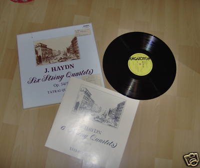 Haydn Six String Quartets   + Hungaroton + 3 LP toll
