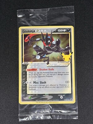 Greninja ゴルドスター Celebrations プロモカード Greninja Gold Star SWSH144 Pokemon Celebrations ETB Promo