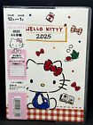 Sanrio Hello Kitty 2025 Diary Schedule Book Size A6 4.1"x5.8" Dec 24 - Jan 26