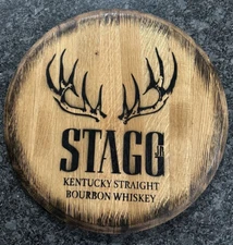Authentic Buffalo Trace (George T. Stagg JR.) Distillery Bourbon Barrel Head 21”