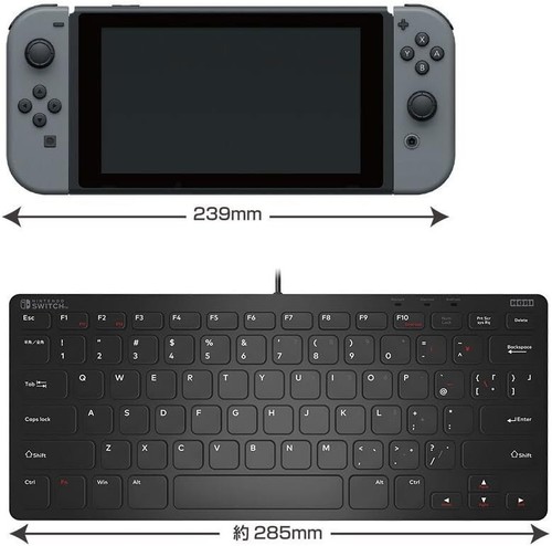 Nintendo Switch compatible compact keyboard for Nintendo Switch - Picture 4 of 6