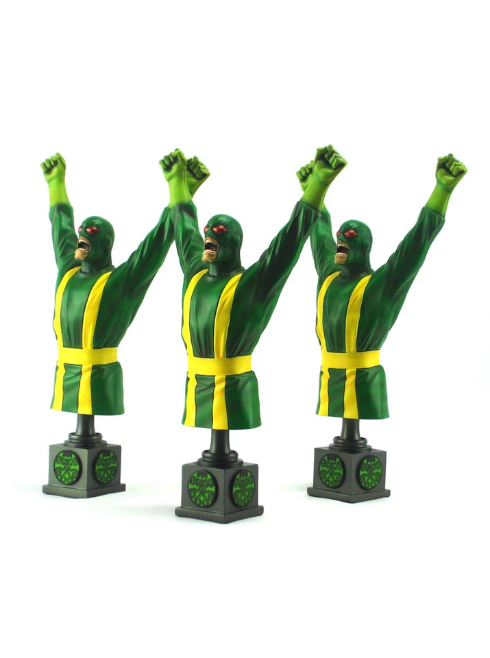 Paquete de 3 mini bustos Bowen Designs Hydra Agent Capitán América Marvel Comics nuevos Foto 3 de 4