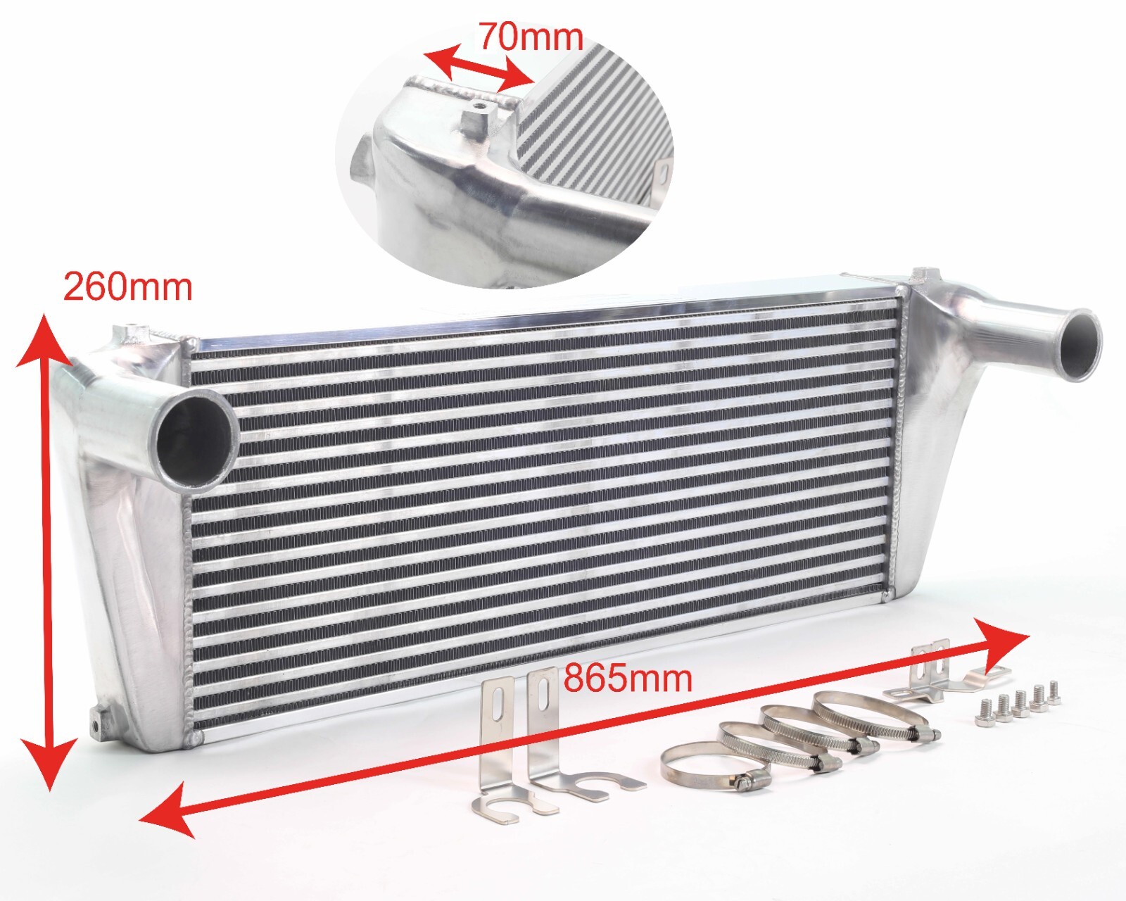 HDi Upgraded large flow Intercooler For Ford Ranger PX1,PX2/MAZDA BT50