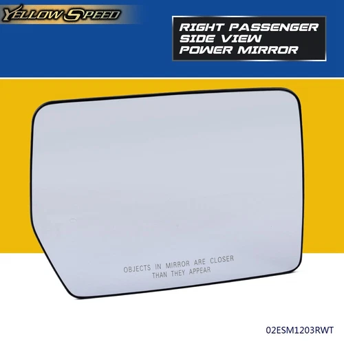 Fit For 11-14 Ford F150 F-150 BL3Z17K707A Passenge Right View Power Mirror Glass