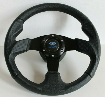 LADA VAZ 2107 2103 Niva Perforated Leather Sport Steering Wheel
