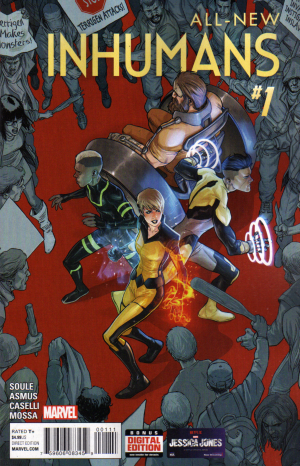 ALL-NEW INHUMANS (2015) #1 - Back Issue