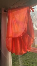 Women  s Pink And Orange Coverup Size Small